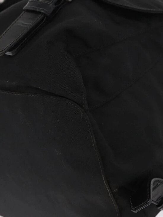 PRADA Backpack Nylon Black Silver main image 3